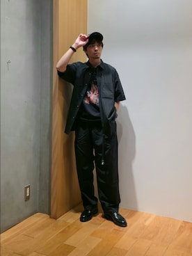 「アイテム（ドレスシューズ）」を使った、UR_SkmK.さん（メンズ・167cm・30代）の夏コーディネート