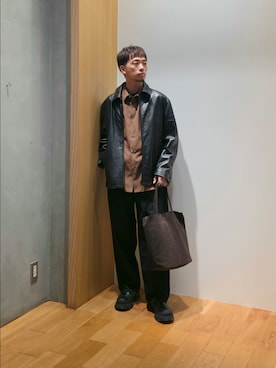「URBAN RESEARCH（アーバンリサーチ）のアイテム」を使った、UR_SkmK.さん（メンズ・167cm）の秋コーディネート