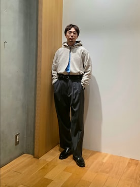 「アイテム（その他）」を使った、UR_SkmK.さん（メンズ・167cm・30代）の秋コーディネート