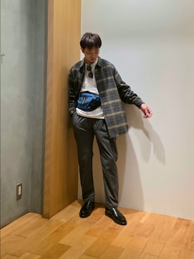 UR_SkmK.さん（メンズ・167cm）の秋コーディネート