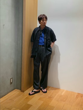 「アイテム（その他）」を使った、UR_SkmK.さん（メンズ・167cm・30代）の夏コーディネート