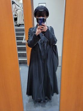 「antiqua」｜「アイテム（ワンピース/ドレス）」を使った、いぬさん（レディース・158cm）の秋コーディネート