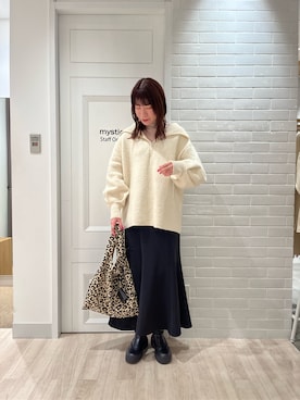 senahideshimaさん（レディース・162cm）の冬コーディネート