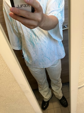 「SHAREEF（シャリーフ）のアイテム」を使った、yukiさん（メンズ・170cm）の夏コーディネート