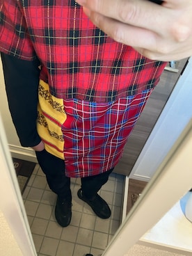 「COMME des GARCONS HOMME PLUS（コムデギャルソンオムプリュス）のアイテム（Tシャツ/カットソー）」を使った、yukiさん（メンズ・170cm）の秋コーディネート