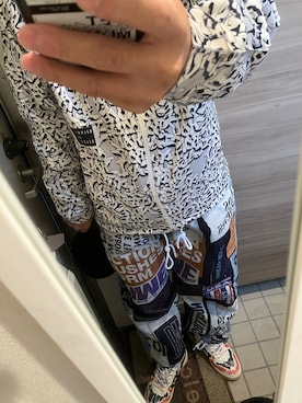 「アイテム（ジャージ）」を使った、yukiさん（メンズ・170cm）の秋コーディネート