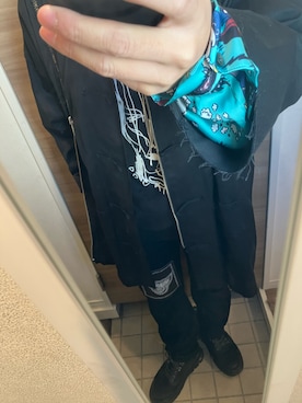 「KIDILL（キディル）のアイテム」を使った、yukiさん（メンズ・170cm）の秋コーディネート