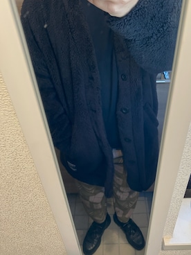 「UNDERCOVER（アンダーカバー）のアイテム（その他アウター）」を使った、yukiさん（メンズ・170cm）の秋コーディネート