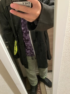 「アイテム（その他アウター）」を使った、yukiさん（メンズ・170cm）の秋コーディネート