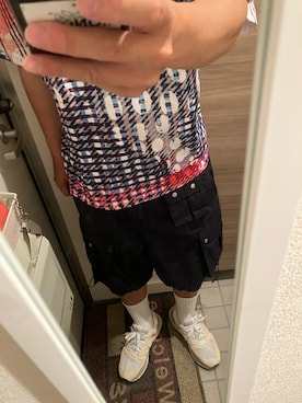 「rokh（ロク）のアイテム」を使った、yukiさん（メンズ・170cm）の夏コーディネート