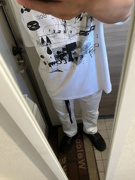 「FACETASM（ファセッタズム）のアイテム（パンツ）」を使った、yukiさん（メンズ・170cm）の夏コーディネート