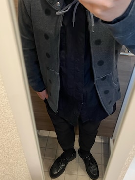 「LAD MUSICIAN（ラッドミュージシャン）のアイテム（その他アウター）」を使った、yukiさん（メンズ・170cm）の秋コーディネート
