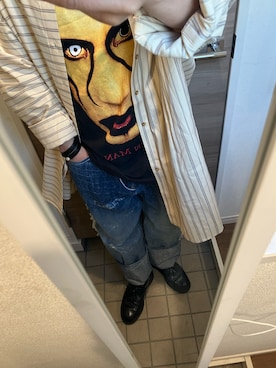 「TENDER PERSON（テンダーパーソン）のアイテム」を使った、yukiさん（メンズ・170cm）の春コーディネート