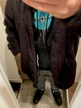 「RIOT FACETASM（ライオットファセッタズム）のアイテム」を使った、yukiさん（メンズ・170cm）の冬コーディネート
