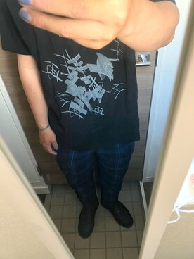 「夏ファッション」｜「VINTAGE（ヴィンテージ）のアイテム」を使った、yukiさん（メンズ・170cm）の夏コーディネート