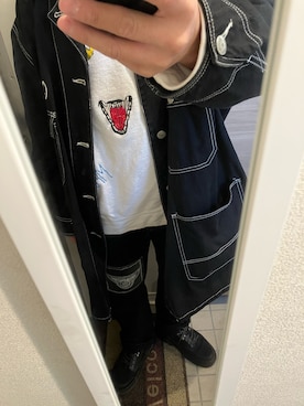 「KIDILL（キディル）のアイテム」を使った、yukiさん（メンズ・170cm）の冬コーディネート