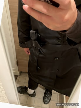 「MR.GENTLEMAN（ミスタージェントルマン）のアイテム（ジャケット/アウター）」を使った、yukiさん（メンズ・170cm）の冬コーディネート