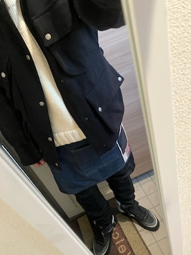 「MIKIO SAKABE（ミキオ サカベ）のアイテム」を使った、yukiさん（メンズ・170cm）の冬コーディネート