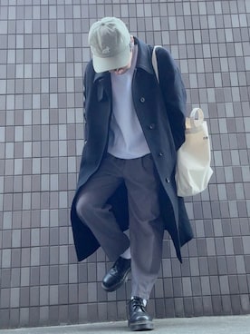 颯斗さん（メンズ・165cm）の冬コーディネート