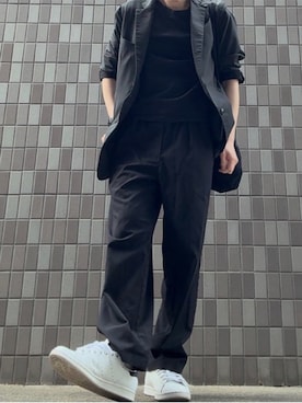 「CHROME HEARTS（クロムハーツ）のアイテム」を使った、颯斗さん（メンズ・165cm）の春コーディネート