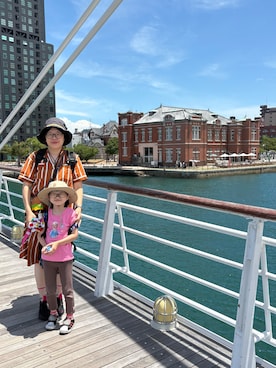 「CHUMS（チャムス）のアイテム」を使った、annさん（レディース・162cm）の冬コーディネート