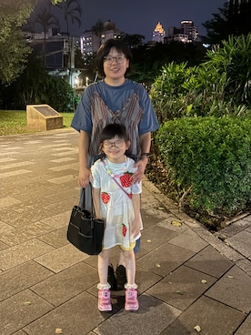 「agnes b.（アニエスベー）のアイテム（バッグ）」を使った、annさん（レディース・162cm）の冬コーディネート