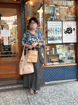 「文房具屋」｜annさん（レディース・162cm）の冬コーディネート