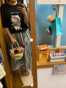 「ScoLar（スカラー）のアイテム」を使った、annさん（レディース・162cm）の夏コーディネート