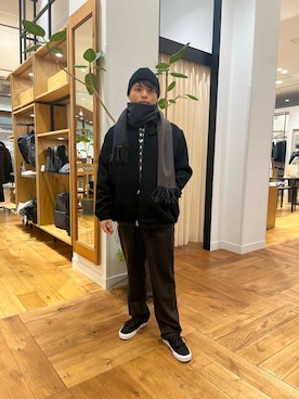 「ウールパンツ」｜katsukiさん（メンズ・168cm）の冬コーディネート