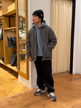 「イチ推しジャケットスタイル」｜「アイテム（その他アウター）」を使った、katsukiさん（メンズ・168cm）の秋コーディネート