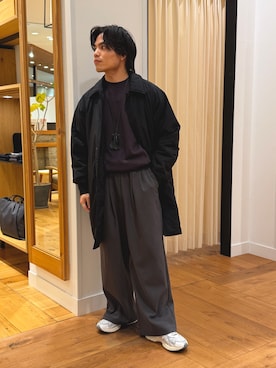 「FORK&SPOON（フォークアンドスプーン）のアイテム」を使った、katsukiさん（メンズ・168cm）の冬コーディネート