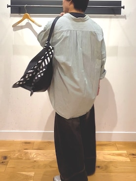 「アイテム（財布/小物）」を使った、katsukiさん（メンズ・168cm）の秋コーディネート