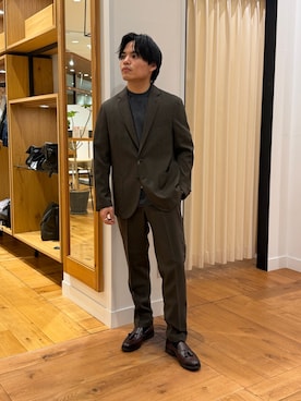 「スーツ」｜katsukiさん（メンズ・168cm）の春コーディネート