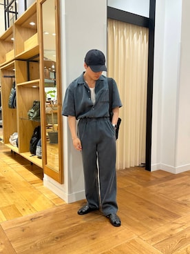 「URBAN RESEARCH DOORS（アーバンリサーチドアーズ）のアイテム（キャップ）」を使った、katsukiさん（メンズ・168cm）の夏コーディネート