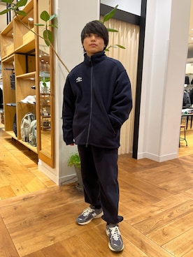 「URBAN RESEARCH DOORS」｜「アイテム（その他アウター）」を使った、katsukiさん（メンズ・168cm）の冬コーディネート
