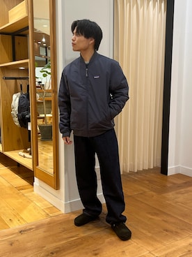 「URBAN RESEARCH DOORS（アーバンリサーチドアーズ）のpatagonia　Ms Isthmus Deck Jacket（テーラードジャケット）」を使った、katsukiさん（メンズ・168cm）の秋コーディネート