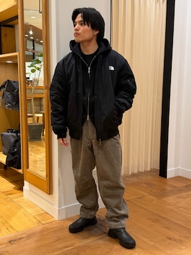 「アイテム（テーラードジャケット）」を使った、katsukiさん（メンズ・168cm）の冬コーディネート