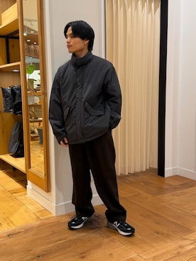 「アイテム（モッズコート）」を使った、katsukiさん（メンズ・168cm）の秋コーディネート