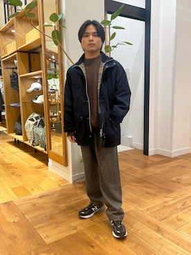「URBAN RESEARCH DOORS」｜「アイテム（その他アウター）」を使った、katsukiさん（メンズ・168cm）の秋コーディネート