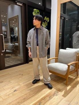 katsukiさん（骨格ナチュラル・メンズ・168cm）の秋コーディネート