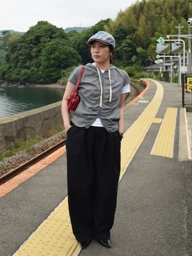 harukaさん(レディース・157cm)の夏コーディネート