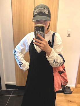 「HOLIDAY（ホリデイ）のアイテム」を使った、ikuyさん（レディース・166cm）の秋コーディネート