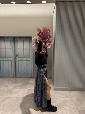 「ACLENT（アクレント）のアイテム」を使った、すずかさん（レディース・151cm）の秋コーディネート