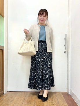 「SHOO・LA・RUE（シューラルー）のアイテム」を使った、だいわさん（レディース・155cm）の秋コーディネート