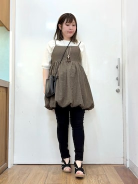 「THE SHOP TK （ザ ショップ ティーケー ）のアイテム」を使った、だいわさん（レディース・156cm）の春コーディネート