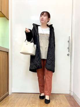 「DRESKIP（ドレスキップ）のアイテム」を使った、だいわさん（レディース・156cm）の冬コーディネート