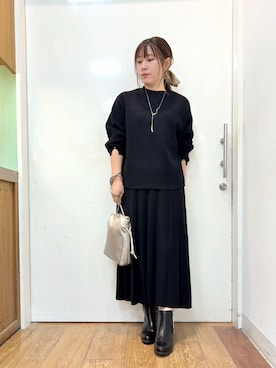 「SHOO・LA・RUE（シューラルー）のアイテム」を使った、だいわさん（レディース・155cm）の秋コーディネート