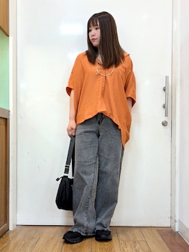 「SHOO・LA・RUE（シューラルー）のアイテム」を使った、だいわさん（レディース・155cm）の秋コーディネート