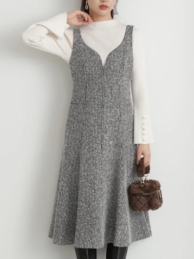 「PROPORTION BODY DRESSING（プロポーションボディドレッシング）のアイテム」を使った、mocoさん（レディース・158cm）の夏コーディネート