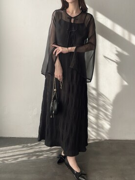 「Meiru（メイル）のアイテム」を使った、mocoさん（レディース・158cm）の夏コーディネート